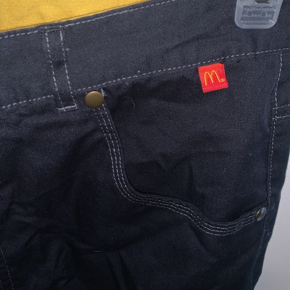 Mcdonald's Timeless Elements Black Work Uniform P… - image 4